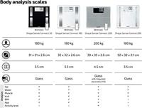 Soehnle Shape Control 200 Analyse-personenweegschaal Digitaal Weegbereik (max.): 180 kg Wit - thumbnail