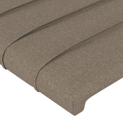 Bedframe zonder matras stof taupe 180x200 cm Bedframe zonder matras stof taupe 180x200 cm