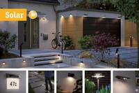 Paulmann 94652 Solar Hausnummer c Huisnummerlamp op zonne-energie Energielabel: A (A - G) Warmwit Zwart - thumbnail