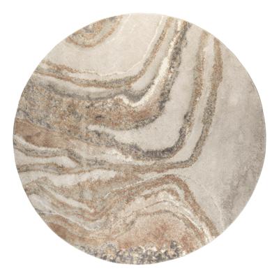 Zuiver Rond Vloerkleed 'Solar' 200cm, kleur Grijs/Bruin Zuiver Rond Vloerkleed 'Solar' 200cm, kleur Grijs/Bruin