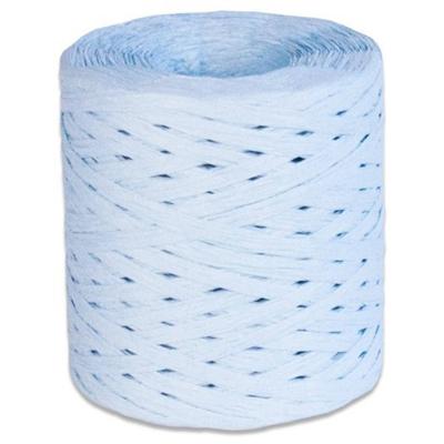 Witbaard lint 200 meter papier lichtblauw Witbaard lint 200 meter papier lichtblauw