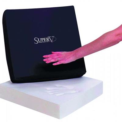 Designer Super &apos;V&apos; zitkussen 40 x 40 x 10 cm