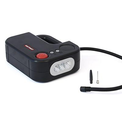 Dino KRAFTPAKET Compressor 10.3 bar 12V-adapter voor kabelgebruik, Digitaal display, Snoeropbergruimte / opname, Met werklamp