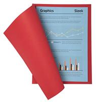 Exacompta dossiermap Super 180, voor ft A4, pak van 100 stuks, rood - thumbnail