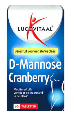 Lucovitaal D-mannose Cranberry Tabletten