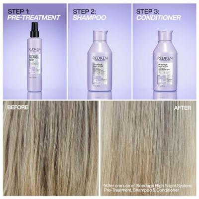 Redken Blondage High Bright Shampoo 300ml - thumbnail
