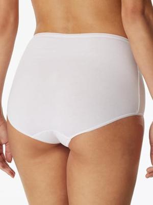 2-Pack Taille dames slip 95/5 Organic - Hoge biologisch katoenen dames onderbroeken - Maxi ondergoed