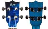 Flight Elise Ecklund City Signature concert ukelele met padded gigbag, boekje en stickers - thumbnail