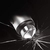 LogiLink Ladegerät USB-oplader 10.5 W 2x USB-A Zilver Auto Met noodhamer-functie - thumbnail