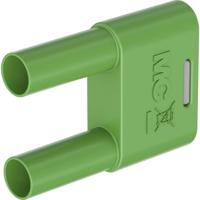 Stäubli SKS-4N-19 Verbindingsstekker Groen Stift-Ø: 4 mm Penafstand: 19 mm 1 stuk(s) - thumbnail