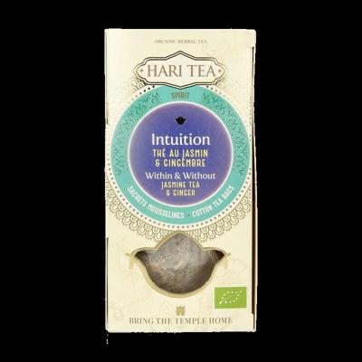 Hari Tea Jasmine tea & ginger within & without bio 10 Stuks