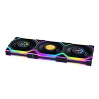 Lian Li Lian Li UNI FAN SL Wireless LCD Lüfter, ARGB, PWM, 3er-Pack inkl. Controller PC-ventilator Zwart (b x h x d) 120 x 124.5 x 28 mm - thumbnail