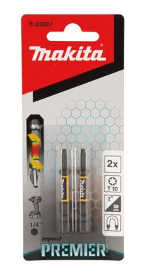 Makita Accessoires Slagschroefbit T10x50mm E IMPR - E-03327 - E-03327