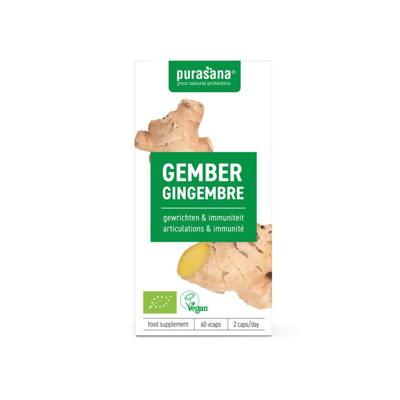 Purasana Biologische Gember Capsules