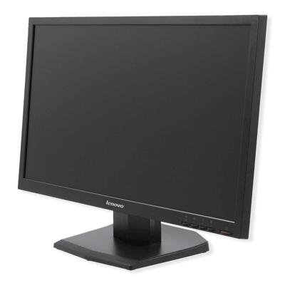 Lenovo ThinkVision LT2423wc - 24 inch - 1920x1080 - DVI - VGA - Zwart Lenovo ThinkVision LT2423wc - 24 inch - 1920x1080 - DVI - VGA - Zwart