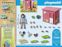 Playmobil 71308 Country Kippenhok - thumbnail