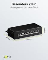 Abi 8-poorts patchpaneel - thumbnail