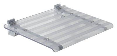 BWH Design Square Douchezitje Leo transparant