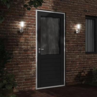 VidaXL Buitenwandlamp roestvrij staal zilverkleurig VidaXL Buitenwandlamp roestvrij staal zilverkleurig