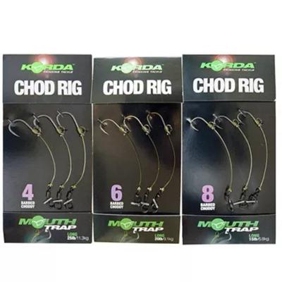 Korda Chod Rig Long Barbed Size 8 Barbed - 5,0 cm
