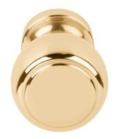 Formani Lazaro Rosa-Violan BOSCO LZ25M meubelknop - messing ongelakt - thumbnail