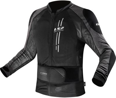 LS2 jas "x-armor jacket x-armor man black silver xs/s
