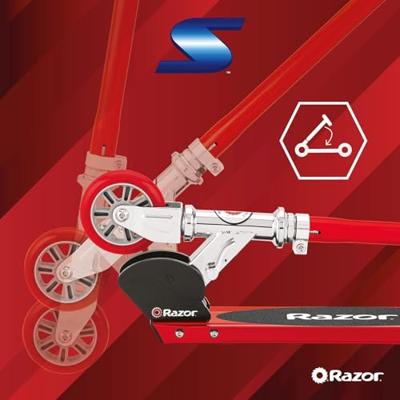 Interbrands 13073058 scooter Rood