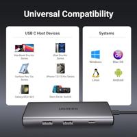 UGREEN 15531 USB-C dockingstation Geschikt voor merk (dockingstation): Universeel - thumbnail