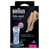 Braun LS5160 Silk-Epil 3in1 Lady Shaver Blauw - thumbnail