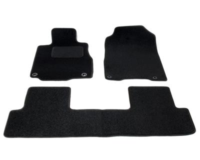 Automatten op maat - zwart stof - Honda CR-V 2012-2016