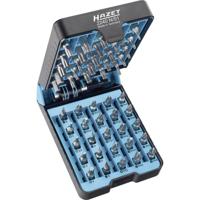 Hazet bitset | 2-6 | ph1-ph3 | pz1-pz3 | t6-t40 | 1/4 inch (6,3 mm) zeskant massief | pozidriv-profiel pz, kruiskop profiel ph, tamper resistant torx®-profiel | 51-delig - 2240n/51 - thumbnail
