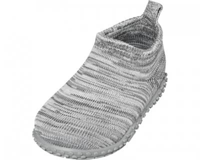 Playshoes pantoffels Knitted Grijs-28-29
