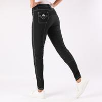 Rijbroek Epplejeck Sparkle Full Grip Kids, 176 in zwart - thumbnail