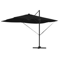 VidaXL Parasol zwart 352 x 251 x 265 cm polyester en aluminium - thumbnail