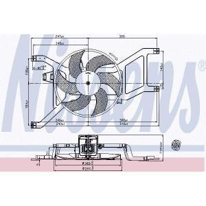 Koelventilator 85709