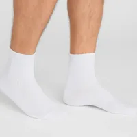 Boru Bamboo 2-pak quarter sokken - Bamboe enkelsokken voor dames en heren - 46 - Wit - 46 - 46 - 46 - 46 - 46 - 46 - 46 - 46 - 46 - 46 - - thumbnail