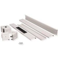 ROLINE-sokkel voor netwerkkast, 800x1000 BxD, grijs - thumbnail