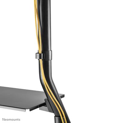 Neomounts NS-M3800BLACK TV-wagen 152,4 cm (60) - 254,0 cm (100) Vloerstandaard, Vast Neomounts NS-M3800BLACK TV-wagen 152,4 cm (60) - 254,0 cm (100) Vloerstandaard, Vast