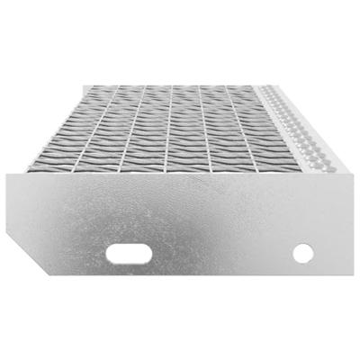 VidaXL Traptrede rooster 80x24x7 cm gegalvaniseerd staal - thumbnail