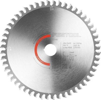 Festool Accessoires Cirkelzaagblad HW 168x1,8x20 TF52 L LAMINATE/HPL - 205766 Festool Accessoires Cirkelzaagblad HW 168x1,8x20 TF52 L LAMINATE/HPL - 205766