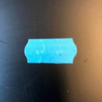 Etiket 2612 blauw permanent 54.000 - thumbnail