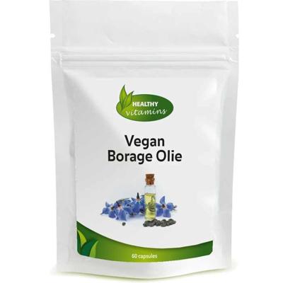 Vegan Borageolie | 60 capslues | Huid | antioxidant | celbeschermer | Vitaminesperpost.nl Vegan Borageolie | 60 capslues | Huid | antioxidant | celbeschermer | Vitaminesperpost.nl