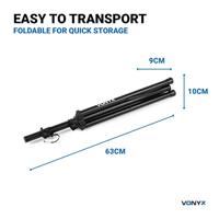 Vonyx LS02K Korte luidsprekerstatieven (2 stuks) - thumbnail