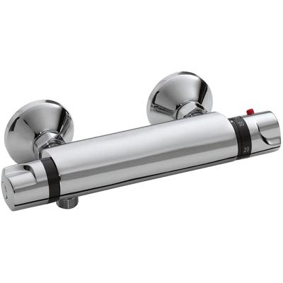 Xellanz Universele Thermostatische Douchemengkraan - 15cm - Chroom