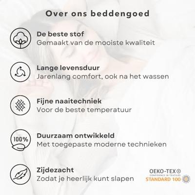 Pure Dekbedovertrek Micropercal Panda - grijs 240x200/220cm Pure Dekbedovertrek Micropercal Panda - grijs 240x200/220cm