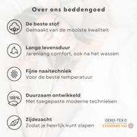 Pure Dekbedovertrek Micropercal Panda - grijs 240x200/220cm - thumbnail