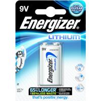 Energizer Ultimate 6LR61 9V batterij (blok) Lithium 12000 mAh 9 V 1 stuk(s) - thumbnail