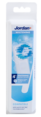 Jordan White opzetborstels 4 Stuks