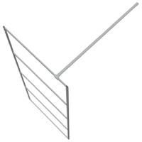 Inloopdouchewand 80x195 cm transparant ESG-glas zilverkleurig - thumbnail