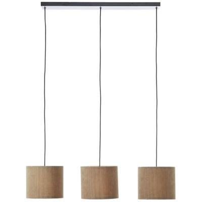 Brilliant 3-lichts hanglampTony grijs design - 60100/22 Brilliant 3-lichts hanglampTony grijs design - 60100/22